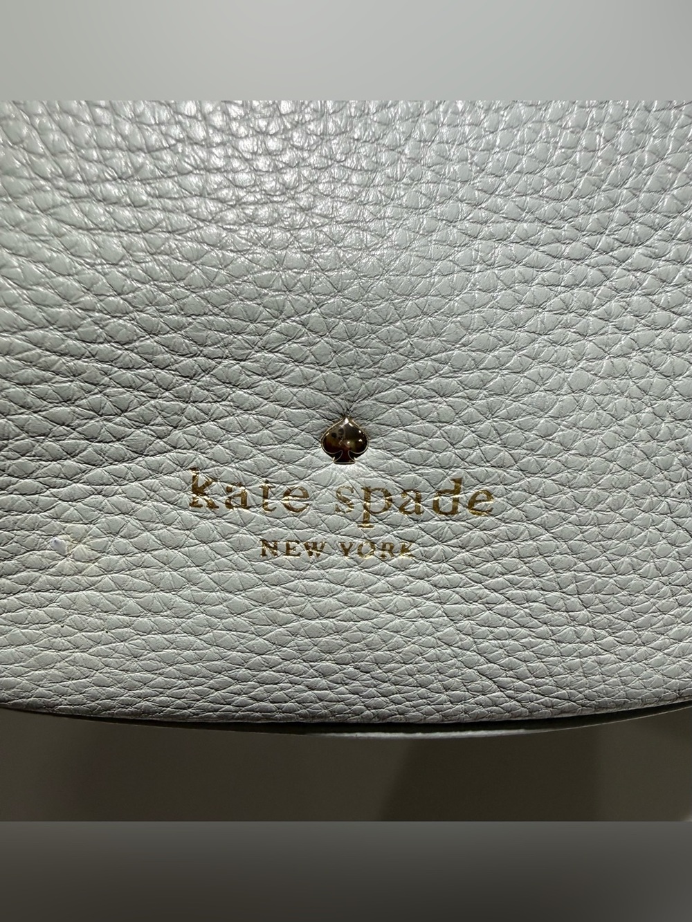 KATE SPADE Leather Cobble Hill Expandable Ella Crossbody/Shoulder bag Mint Green - Picture 14 of 16